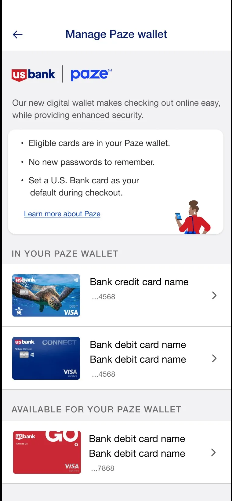 Unified transaction history detail